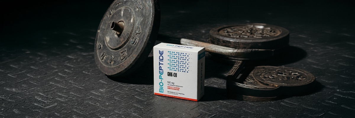 Bio-Peptide GHK-Cu 100 mg liofilizált por injekcios vialban – GHK-Cu peptid regeneraciohoz